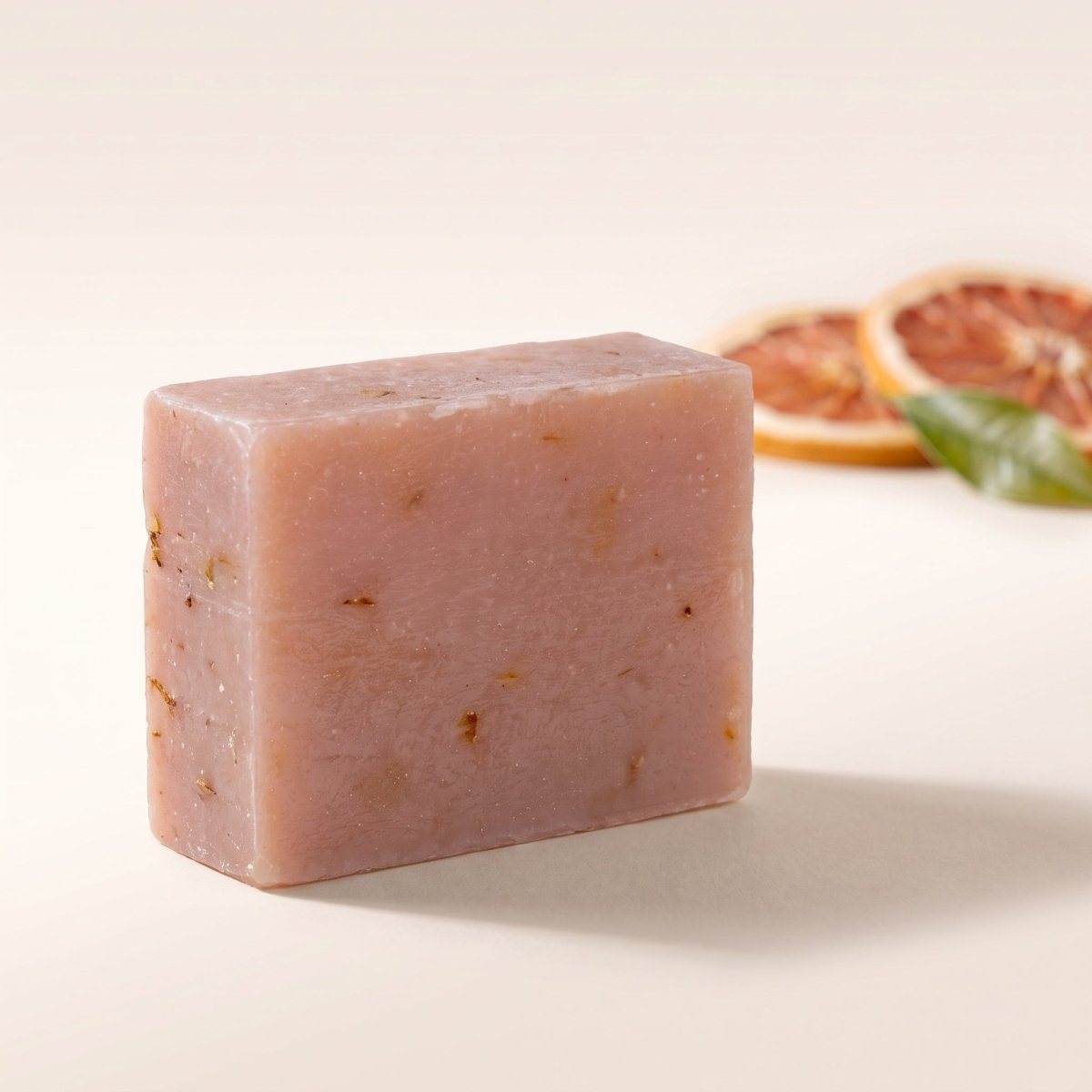 Unboxed Grapefruit Slice soap bar