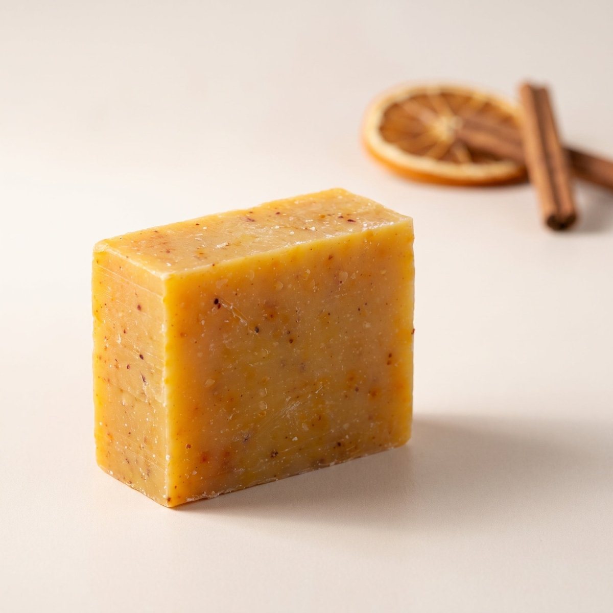 Unboxed Orange Cinnamon soap bar