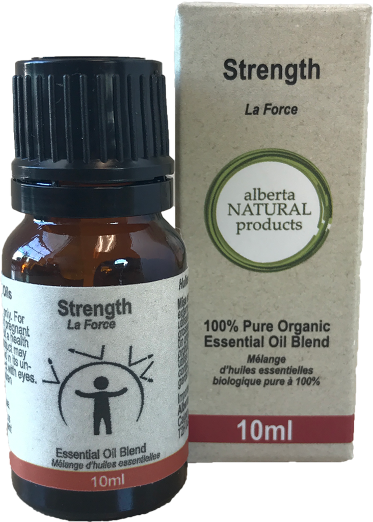 Strength Essential Oil Blend, 4 x 10ml (Wholesale)