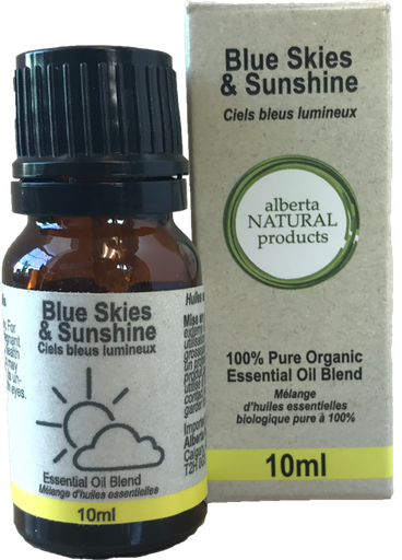 [006834] Blue Skies & Sunshine Essential Oil Blend, 4 x 10ml (Wholesale)